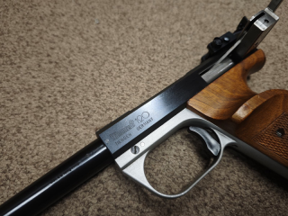 Hämmerli 120 Sportpistole .22 LR Einzellader mit Formgriff
