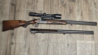 Fortuna Suhl BBF 7x65R / 16/70, plus Laufbündel 16/70, mit Zeiss Diavari 2,5 - 10 x 48