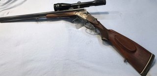 Drilling Fortuna Suhl Kal. 7x65 R 12/70 mit Zeiss Zielfernrohr