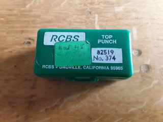 RCBS Top Punch/Einsatz Nr.374 für Kalibrier-u. Fettpresse