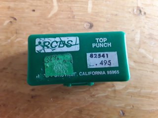 RCBS Top Punch/Einsatz Nr.495 für Kalibrier-u. Fettpresse