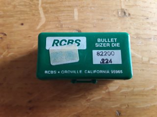 RCBS Bullet Sizer/Einsatz Nr.224 für Kalibrier-u. Fettpresse
