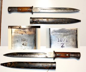 deutsches Bajonett 84/98 2. Art, Ärado