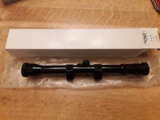 Ziefernrohr für Luftgewehr Pony 4x20