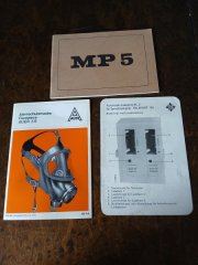 Bedienungsanleitung HK Heckler & Koch MP 5 und Auer Maske u. Telefunken