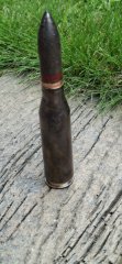 DEKO MG 151/15 Pz.Gr ,Messing Hülse - original WW 2