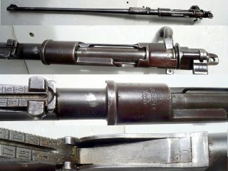 System mit Lauf zur Rep. Büchse, Karabiner K98a, 1917, Erfurth, Kal. 8x57IS