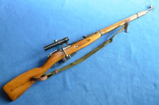 SEHR SCHÖNES GEWEHR UDSSR SCHARFSCHÜTZEN MOSIN NAGANT M1891/30 7,62x54R MIT ZF PU 91/30