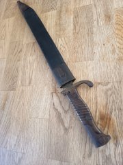 Seitengewehr 98/05 mit Sägerücken