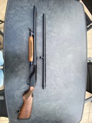 Vorderschaft Repetierflinte Winchester 1300 mit Slug Wechsellauf