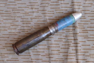 2cm 151/20 Patrone Brand Bordmunition FW190 BF109Luftwaffe 2.Weltkrieg Deko Munition