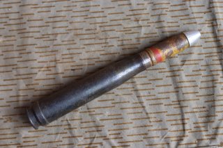 2cm Flak 38 Patrone 2.Weltkrieg Deko Munition