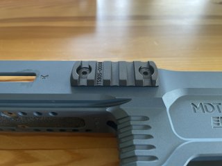 ERATAC Picatinny für MDT Chassis (ACC ELITE / JAE G5), unbenutzt