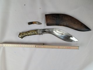 traditionelles Kukri-Messer Indien