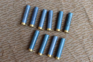 14mm Lefaucheaux Stiftfeuer Hülsen Gevelot Schrotmunition