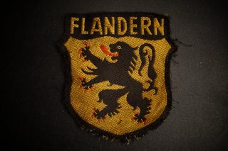 Freiwilligen Ärmelschild, BEVO, Flandern, WK2