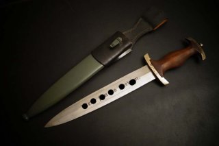 NPEA Dolch für Schüler der NPEA Naumburg, Neusilber Teile.