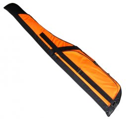 Gewehrtasche Orange / Schwarz mit 2 Taschen *NEU* Futteral in Signalfarben