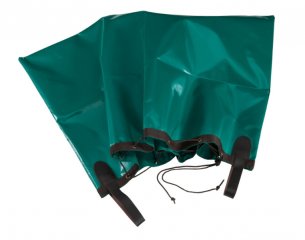 Faltbare Wildwanne / Wildtransportsack | 65x103cm | pflegeleicht, PVC-Planenstoff, Lederschlaufen!