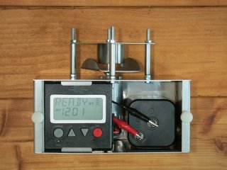 Komplett Set Futterauomat Edelstahl 6 V inkl. Akku