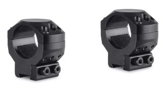 HAWKE Taktische Ringmontage 1Paar: 1Zoll 25,4mm für 9-11mm Schiene Bauhöhe Mittel > 3xTorx Sicherung