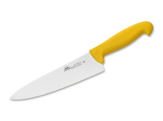 1 x Fleischer- Koch- Metzger- CHEFMESSER 415 20 GELB DUE CIGNI 20cm Klinge NITRO-B Chirurgenstahl