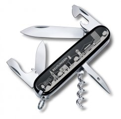 Victorinox Spartan Messer mit Reutlinger Skyline schwarz