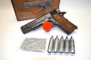 Legends! Vintage Colt Government 1911 Nachbau * CO² * 4,5 mm BB´s mit Starterpaket