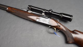 FN Browning Doppelbüchse CCS25 Express Kaliber 9,3x74R mit Zeiss 1,5-4,5x18, sehr gut Drückjagdwaffe