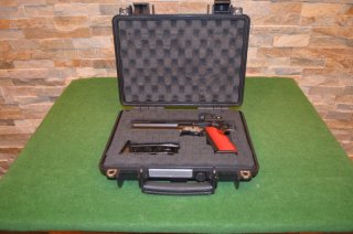 FK Brno FieldPistol Kaliber: 7,5mmFK (limitierte Auflage)inkl. Trijicon SRO Red-Dot 1.0MOA ADJ schw