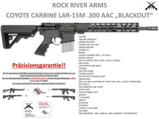 AR15 .300 AAC Blackout Rock River Arms, kein Colt , Schmeisser, Hera, Windham