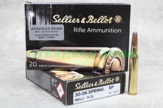 Sellier&Bellot .30-06 Spr. SP 180gr. 11,7g 20 Stück 60161