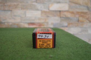50 Stück BARNES Geschosse Kaliber 6mm-243 TSX BT 85 GR
