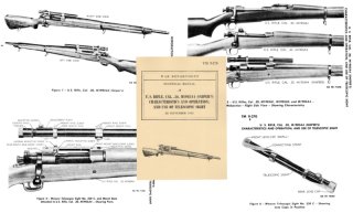 Technische Dienstvorschrift U.S.A. Springfield 1903A4 Sniper / Scharfschützen-Gewehr
