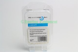 VFG Schnellreinigungspfropfen für Luftdruckwaffen Kal. 4,5mm 100 Stück Versandkostenfrei 72265045