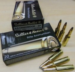 Munition S&B 6,5 Creedmoor TM 140gr