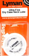 Lyman #7991415 DRY CASE NECK LUBE Nachfüllpack 3g Case Neck Dipper ! Trockenschmiermittel Hülsenhals