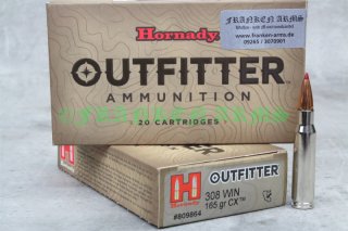 Hornady Outfitter CX .308 Win. 165gr. 10,7g 20 Stück 200809864