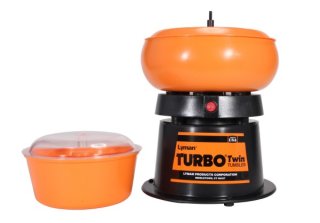 LYMAN Turbo Twin Tumbler Hülsenpoliergerät 600er und 1200er Schüssel bis zu 380x .38 Spec.