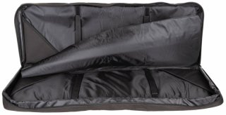 Gewehrtasche f. 2 Langwaffen bis 95cm Schwarz m. Trennwand + Rucksackgurte – Doppel Futteral