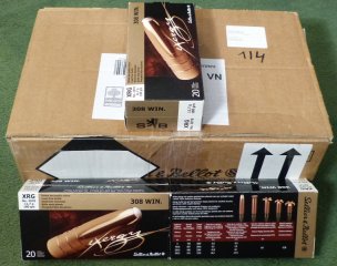308 Win. XRG 11,7 g Exergy Bleifrei aus Originalkarton in der 20 ziger Packung Versandkostenfrei ab