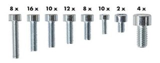 014869, ANSCHÜTZ, Ersatzteil-Set Innensechskantschrauben ONE Schaft, NEU