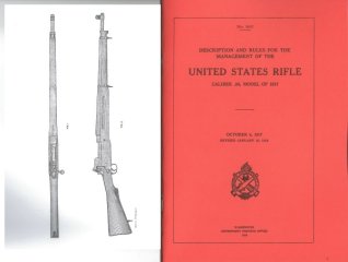 Nachdruck US-Dienstvorschrift für das P17 Gewehr Cal .30-06