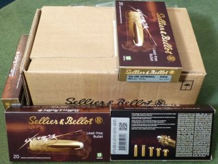 30-06 XRG Exergy mit 11,7g Bleifrei Geschoß in 20 ziger Packung Versandkostenfrei ab 100 Patronen