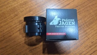 Präzise Jagen Advanced Schnellspannadapter Gewinde M52x0,75 , für 51-52mm Objektivdurchmesser