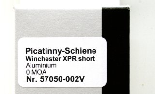 Recknagel (Weaver) Picatinny Schiene für Winchester XPR Repetierbüchse SHORT ! inkl. Schrauben NEU!
