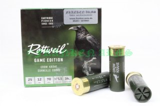 Rottweil Game Edition KRÄHE 12/70 2,9mm 25Stück 2431699