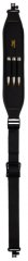 BROWNING BüchsenGewehrriemen ALL Season Black | gefüttert, längenverstellbar 52-70cm | 3er Patronenh