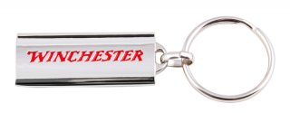 BROWNING "give away" massiver Schlüsselanhänger / Key Ring > WINCHESTER LOGO + Schriftzug 50x20mm