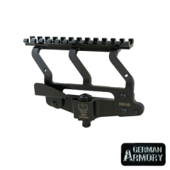 WBP Seitenmontage AKM AK47 AK74 QD Mount Picatinnyrail Stanag Standard 3MAO .223 7,62X39